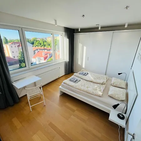 Brno City Center Apartment With Parking And A Big Terrace Exterior photo