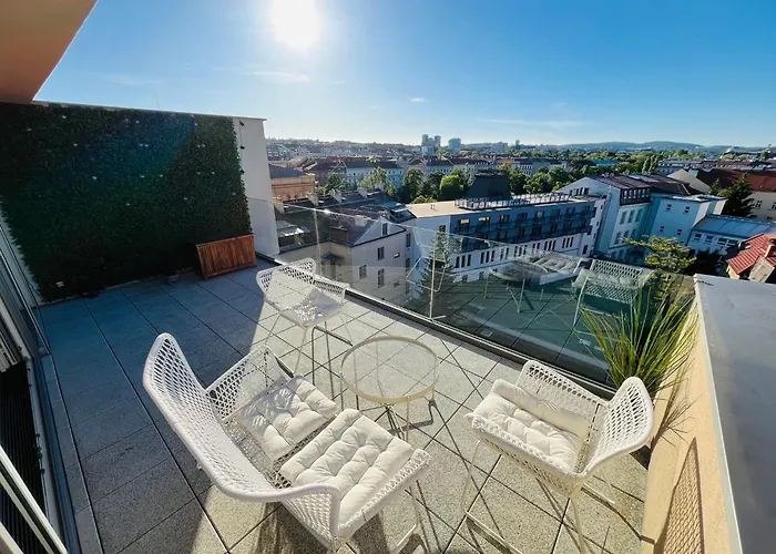 Brno City Center Apartment With Parking And A Big Terrace